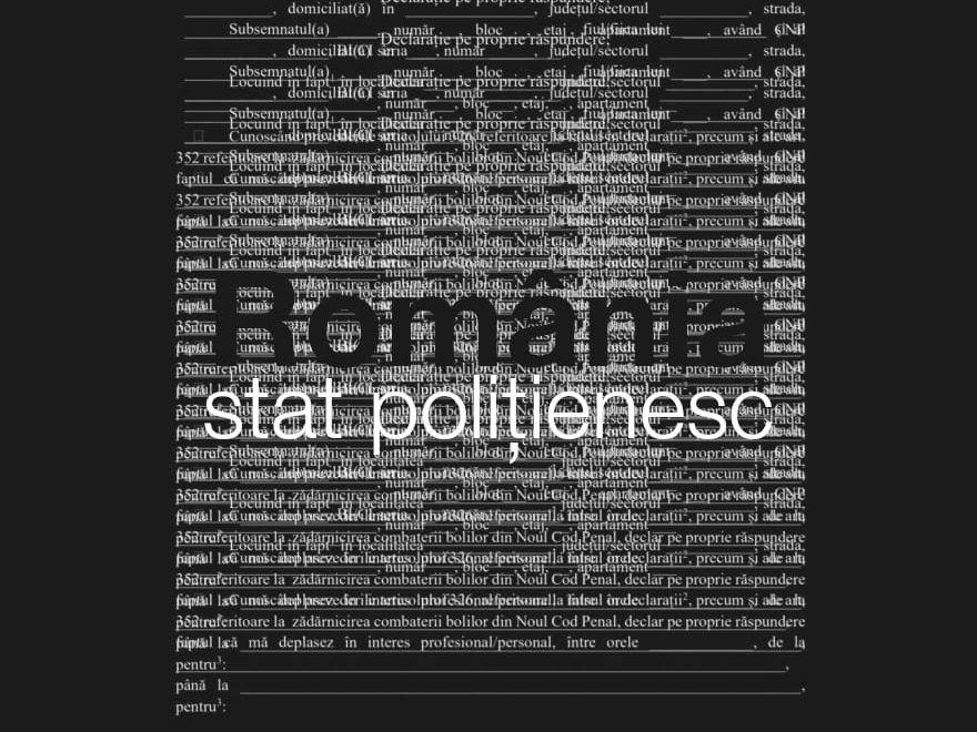Demos – România, stat polițienesc